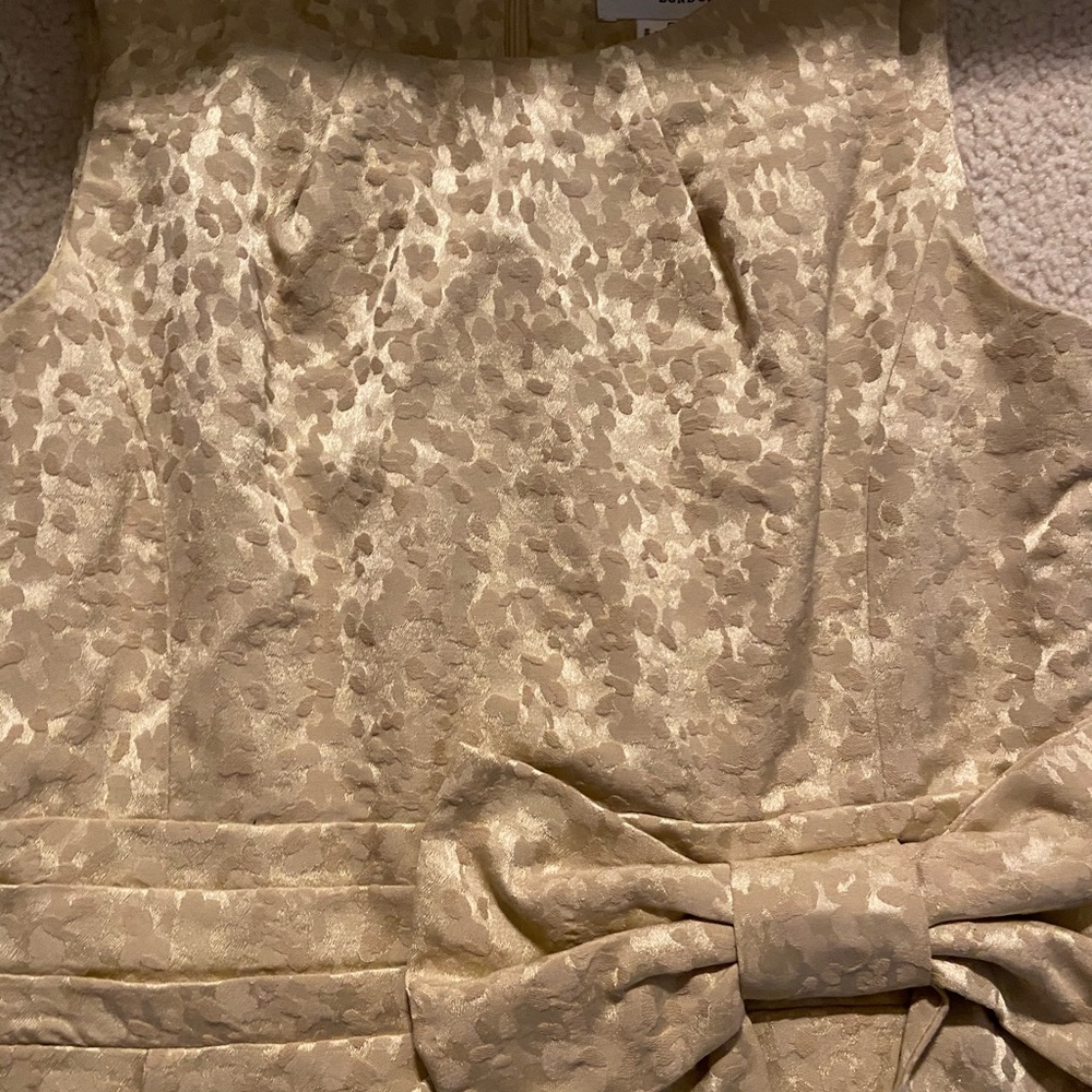 Gold dress